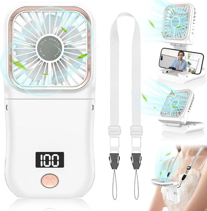 Ventilateur Portable Sans Fil – Fraîcheur Instantanée