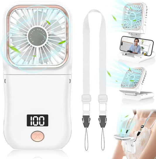 Ventilateur Portable Sans Fil – Fraîcheur Instantanée